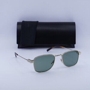 Saint Laurent SL741 003 Square Sunglasses - Gold/Green